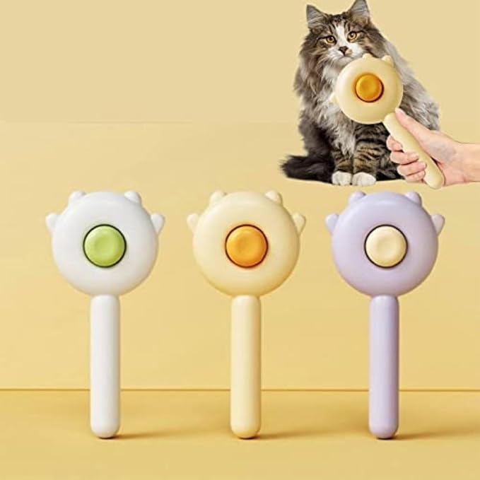 Premium Cat Brush That Removes Loose Hair in Seconds