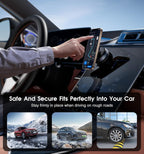 Upgraded 360° Vacuum Magnetic Car Phone Mount