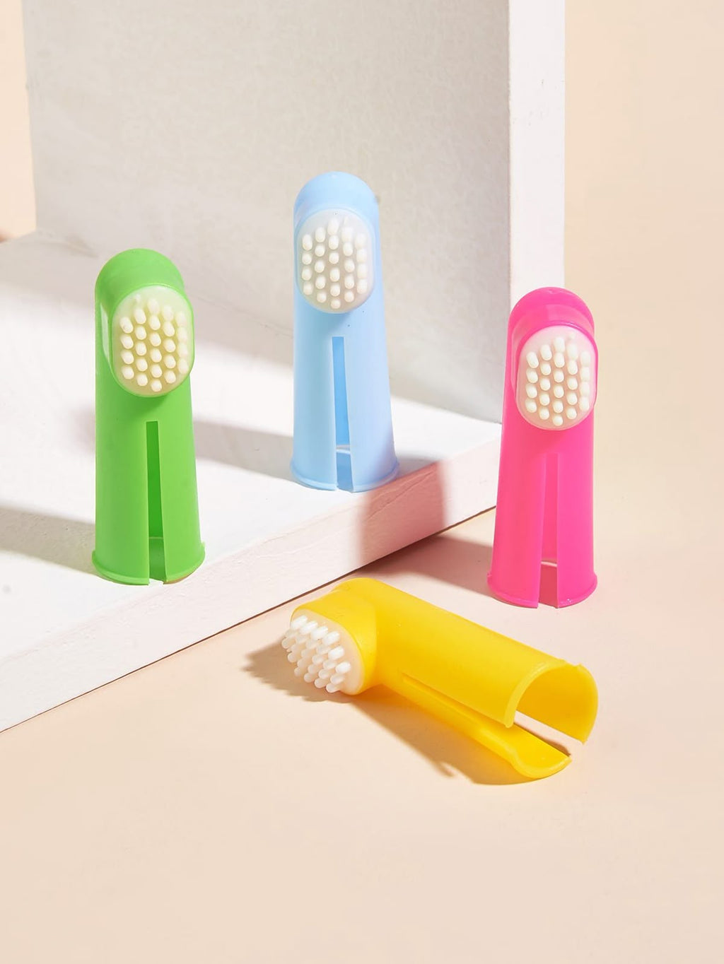 Dental Hygiene Kit for Pet (Multicolor, Set of 3)