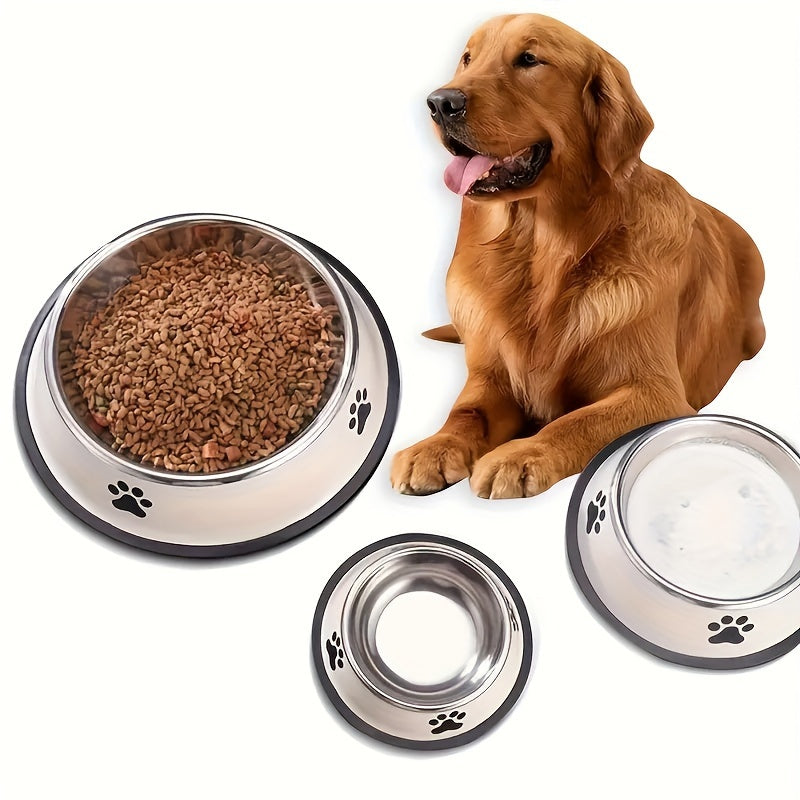 Stainless Steel Feeding Bowl for Pet (Multicolor, 1200 ml)