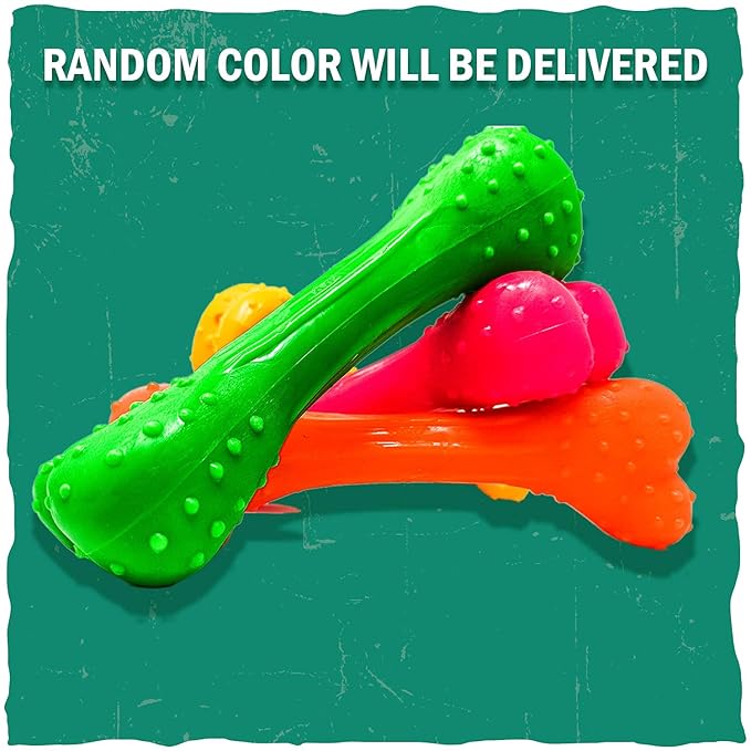 Silicone Squeaky Toy for Pet (Multicolor)
