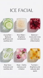 Silicone ice roller for face massager